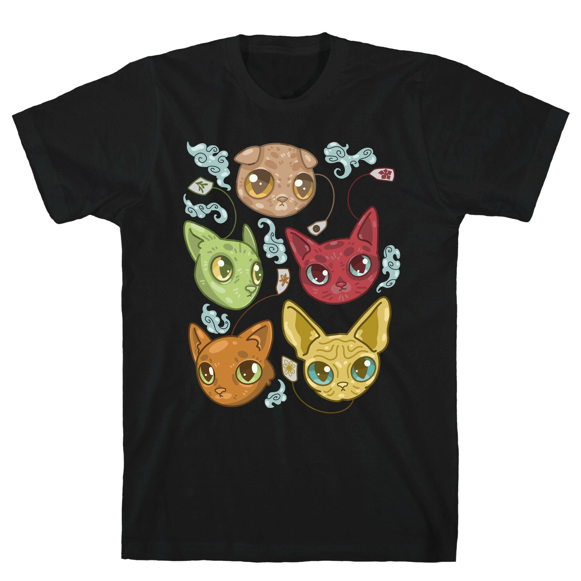 Tea Cats T-Shirt